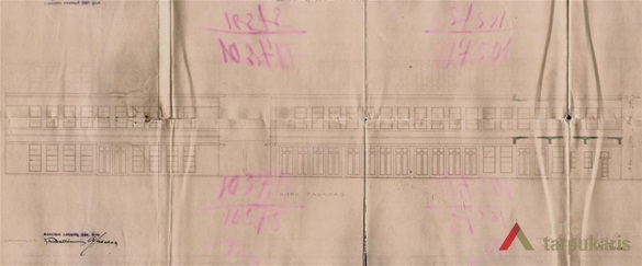 Kiemo fasadas. KAA, f. 218, ap. 2, b. 4461, l. 54