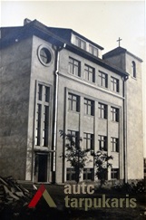 Rūmai ketvirtajame dešimtmetyje. Kongregacijos archyvo nuotr.