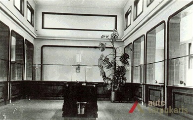Pagrindinė salė. 1938 m., Karpavičiaus nuotr. Kėdainių krašto muziejaus archyvas, GEK 97355