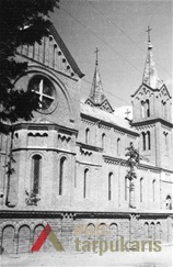 Plungės bažnyčia. KTU ASI archyvo nuotr., ASI, Sk-05576