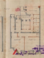 Rūsio planas. KAA, f. 218, ap. 2, b. 4002, l. 4