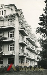 Raudonojo Kryžiaus sanatorija A. Panemunėje, 1934 m. I. Girčio nuotr. iš A. Burkaus rinkinio