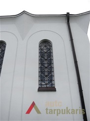Telšių cerkvės fasado fragmentas 2007 m. M. Rupeikienės nuotr.