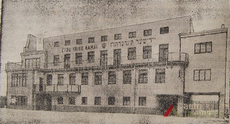 Žydų vaikų namai. Iš "Lietuvos Aidas", 1932, nr. 34
