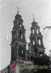 Ašmenos bažnyčia sovietmečiu. Nuotr. aut. ir data nežinomi, KTU ASI archyvas, Sk-00071