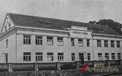Zarasų ligoninė. 1963 m., KTU ASI archyvas 