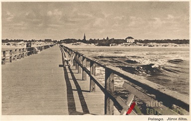 Palanga bridge. From V. Sinkevičius private collection.