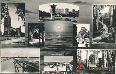Palanga postcard. From V. Sinkevičius private collection.