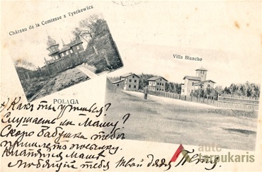 Postcard of Palanga. From P. Kaminskas personal collection.