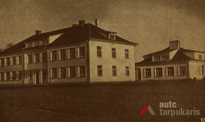 Hospital in Šakiai. From "Savivaldybė", 1937, nr. 4.