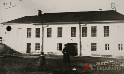 Senoji gimnazija iki 1930 m. remonto. LCVA f. 391 ap. 2 b. 2173