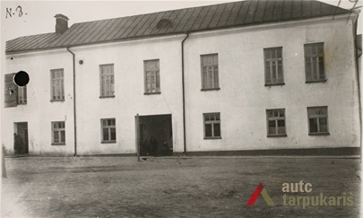 Senoji gimnazija. Vidinis kiemas po 1930 m. remonto. LCVA f. 391 ap. 2 b. 2173 