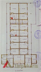Fragment of projec. From Lithuanian Central State Archives