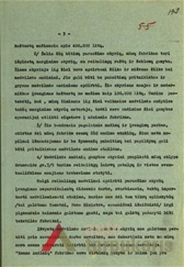 Apie fabriką "Kauno audiniai". KAA, F-4, ap. 1, b. 27, l. 137.
