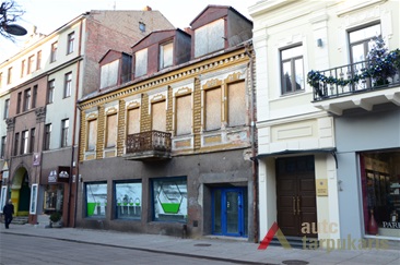 Pastatas Laisvės al. 44. 2014 m. P. T. Laurinaičio nuotr.