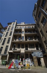 Kiemo fasadas. 2013 m. P. T. Laurinaičio nuotr.