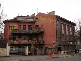Vaizdas iš Ožeškienės gatvės 2010 m. P. T. Laurinaičio nuotr.