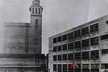 „Silva“ factory. From manuscript: Miklyčius, K., et. al., J. „Kovos ir darbo metai ...“, Kaunas, 1979.