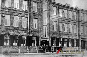„Silva“ factory in 1939. From manuscript: Miklyčius, K., et. al., J. „Kovos ir darbo metai ...“, Kaunas, 1979.