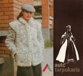From soviet time leaflet of K. Giedrys name association for fur production.