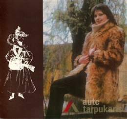 From soviet time leaflet of K. Giedrys name association for fur production. 