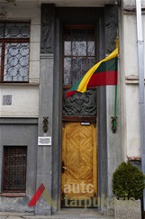 V. Putvinskio g. 70 durys , R. Kilinskaites nuotr., 2016 m