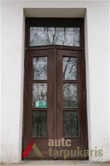 V. Putvinskio g. 56 terasos durys, R. Kilinskaites nuotr., 2016 m.