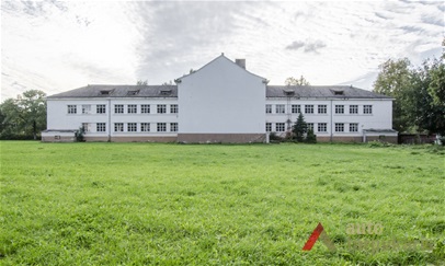 Galinis pastato vaizdas. 2017 m. P. T. Laurinaičio nuotr.
