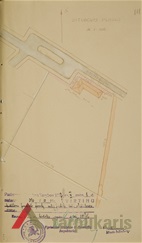 Situacijos planas, projektas, 1937 m, LCVA