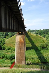 Railway bridge in Kūlupėnai. Photo by V. Petrulis, 2018