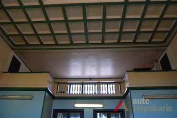 Interior of the railway station in Plungė. Photo by V. Petrulis, 2018