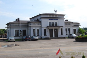 Railway station in Plungė. Photo by V. Petrulis, 2018