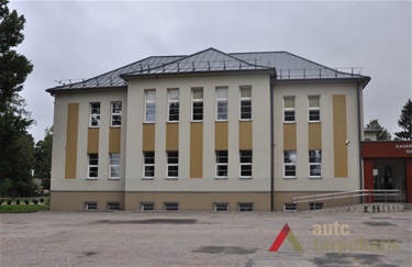 Primary school in Kavarskas. Photo by V. Petrulis, 2018.