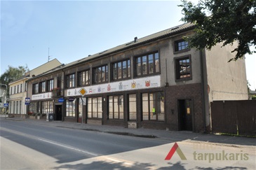 People's Bank in Joniškis. Photo by V. Petrulis, 2016