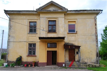 Recreation house for the railway workers in Obeliai. Photo by V. Petrulis, 2018 