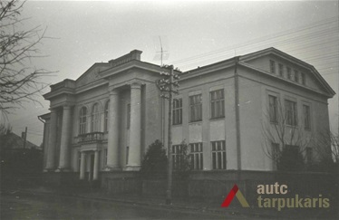 Building in soviet times. Photo by V. Zubovas, 1963, from KTU ASI archive  