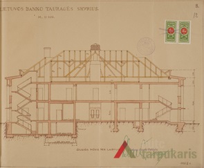 Project, 1935. From Lithuanian central state archives