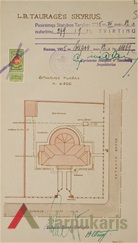 Projektas, 1935. LCVA 