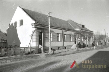 Building in soviet times. Photo by V. Zubovas, 1963, from KTU ASI archive