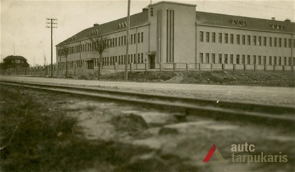 School after the construction. From the history museum of Ukmergė