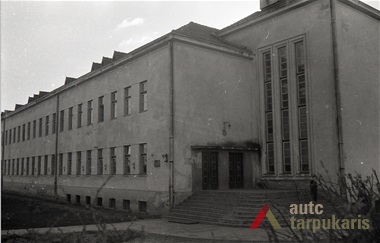 School in soviet times. Photo by V. Zubovas, 1964, from KTU ASI archive