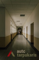Pirmojo aukšto koridorius. 2019 m. P. T. Laurinaičio nuotr.