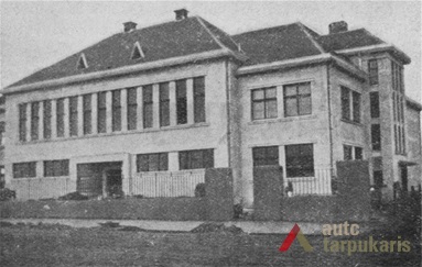 Building in 1935. From magazine „Savivaldybė“, 1935, Nr. 12, p. 20