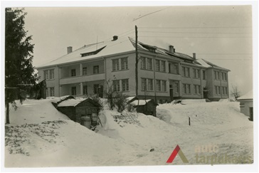 Main facade, photo by K. Daugėla, Kėdainiai region museum, 1937