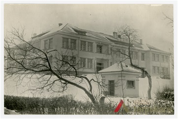 Main facade, photo by K.Daugėla, Kėdainiai region museum, 1937