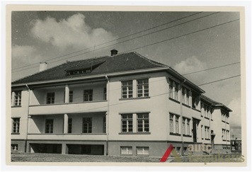 Pietryčių šoninis fasadas, nežinomo autoriaus nuotr., Kėdainių krašto muziejus, 1938 m. 