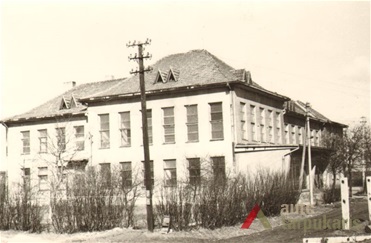 The eight-year school in Palemonas. Photo by P. Juozapavičius, 1972, Lithuanian Education History museum