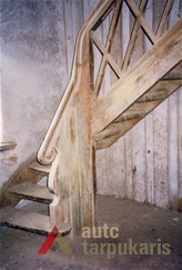 Vidiniai laiptai 1999 m. D. Puodžiukienės nuotr.