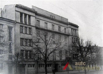 Rūmų vaizdas 1957 m. KTU ASI archyvo nuotr., PK-1676