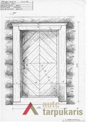 Durys. LLBM archyvo brėž., 779-53